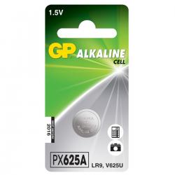 GP Alkaline 1,5V PX625A LR9 V625U Knapcelle Batteri
