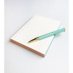 Designworks Ink Notepad Colorblock Green - Notesblok