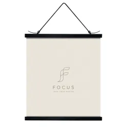 Focus Poster Hanger Magnetic Black 31cm - Ramme Focus Poster Hanger Magnetic Black 31cm - Ramme